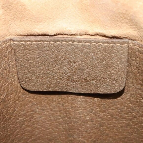 GUCCI GG Supreme Web Sherry Line Bag PVC Beige Gold 904 02 047 Auth ep9738 - Picture 11 of 16